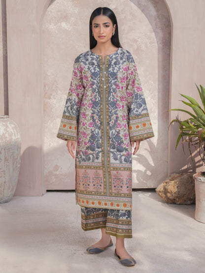 2 Piece Lawn Suit-Printed (Unstitched)