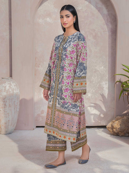 2 Piece Lawn Suit-Printed (Unstitched)