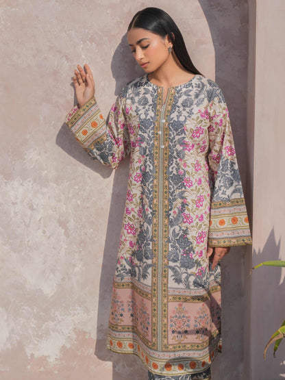 2 Piece Lawn Suit-Printed (Unstitched)