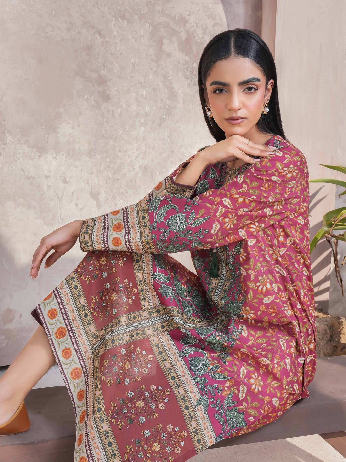 2 Piece Lawn Suit-Printed (Unstitched)