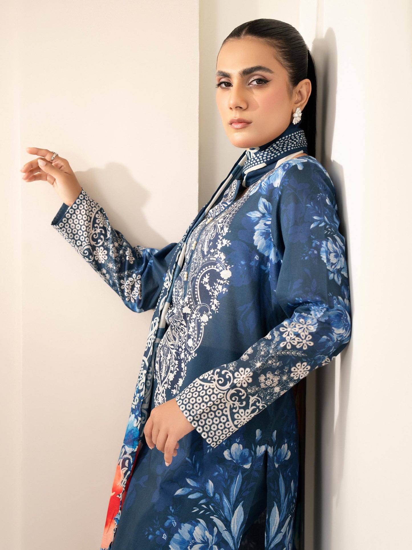 3 Piece Lawn Suit-Printed (Unstitched)
