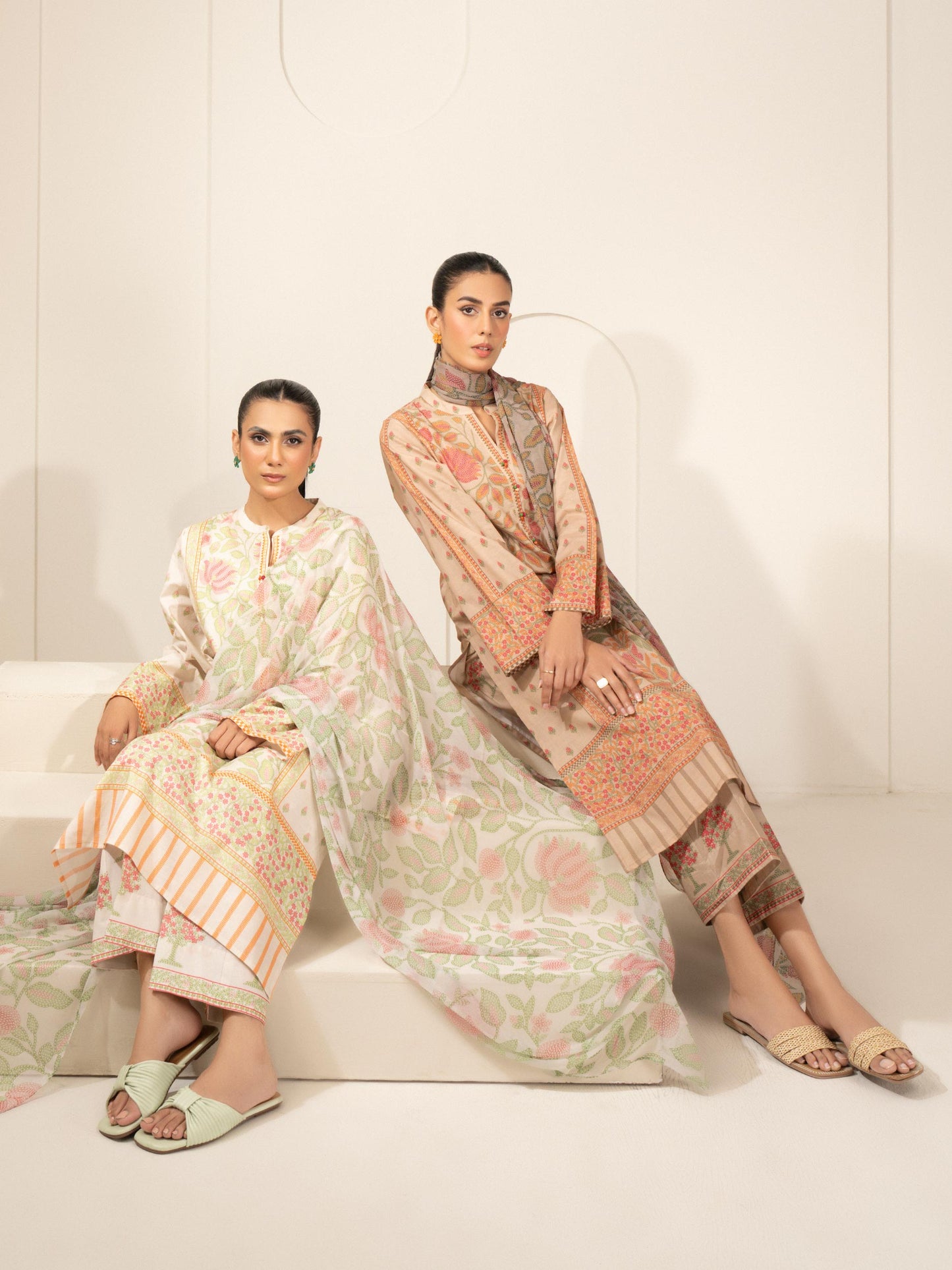 3 Piece Lawn Suit-Printed (Unstitched)