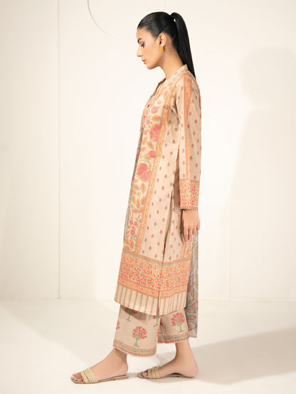 3 Piece Lawn Suit-Printed (Unstitched)