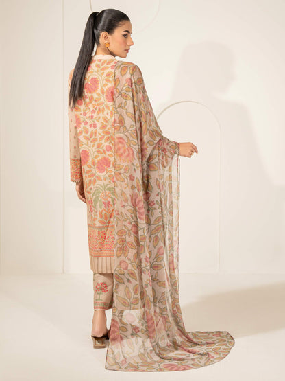 3 Piece Lawn Suit-Printed (Unstitched)
