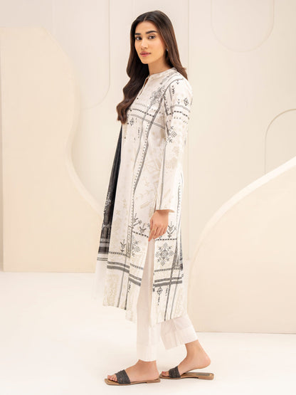 3 Piece Lawn Suit-Paste Print (Unstitched)