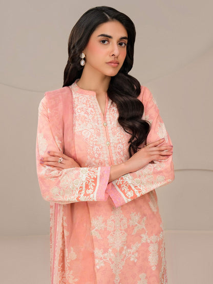 3 Piece Lawn Suit-Paste Print (Unstitched)