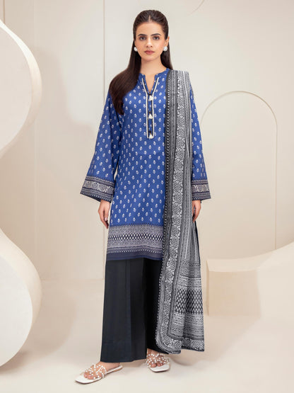 2 Piece Lawn Suit-Printed (Unstitched)