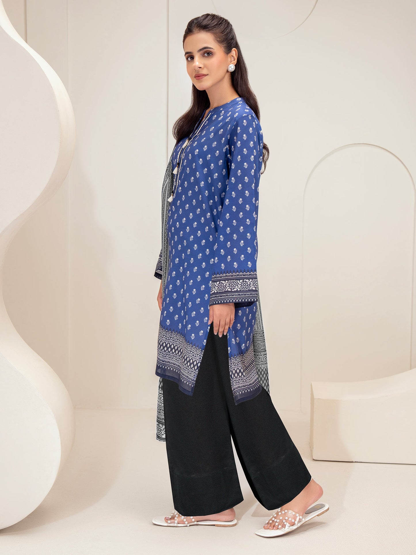 2 Piece Lawn Suit-Printed (Unstitched)