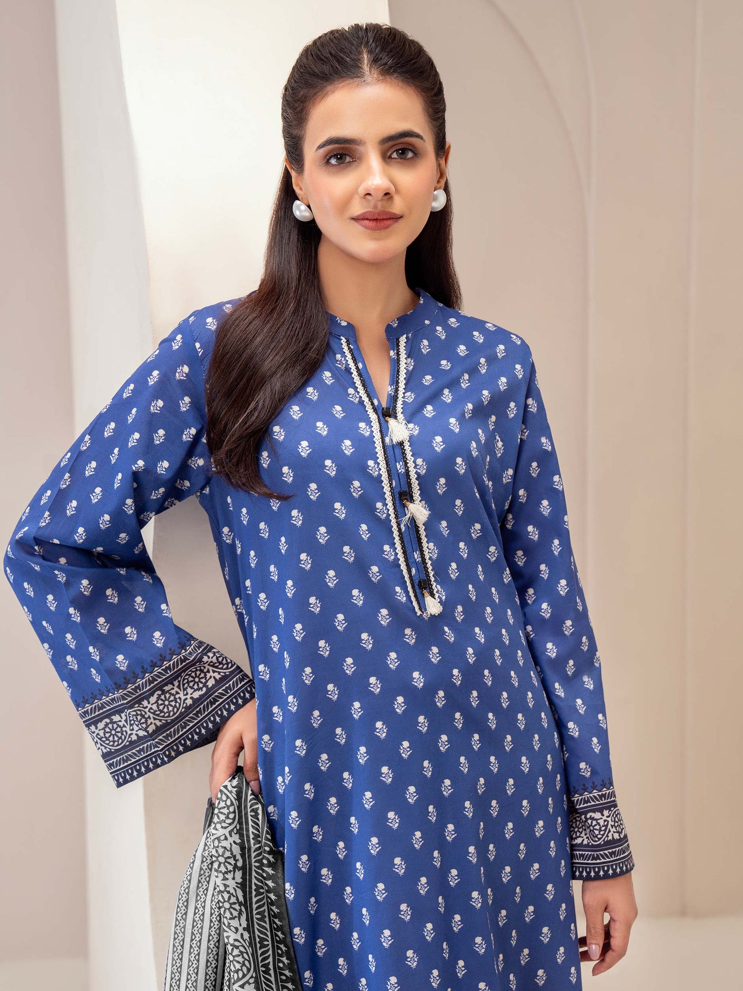 2 Piece Lawn Suit-Printed (Unstitched)