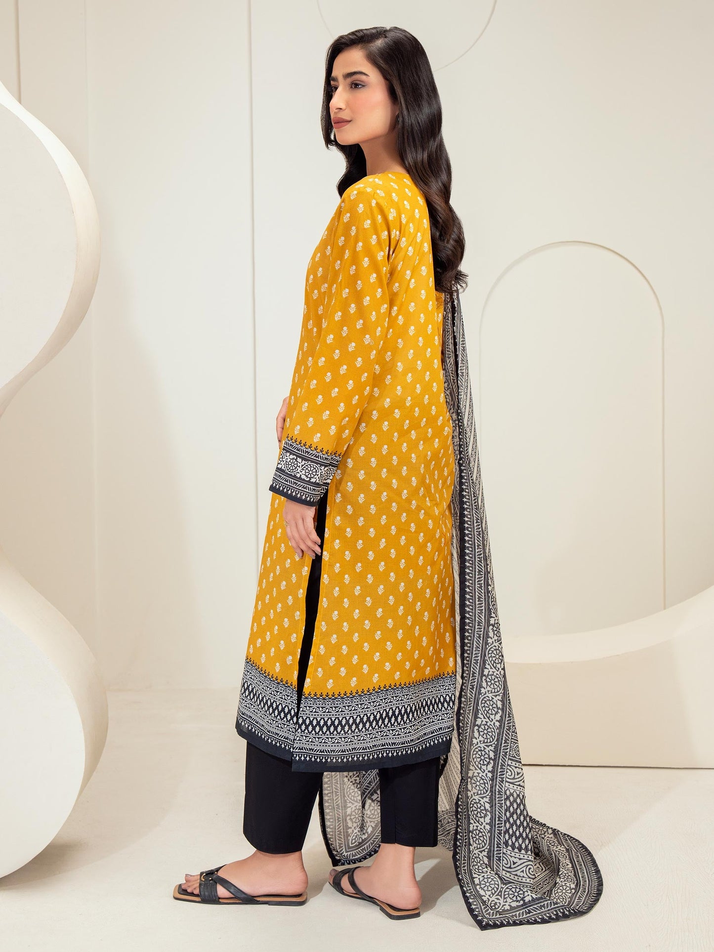 2 Piece Lawn Suit-Printed (Unstitched)