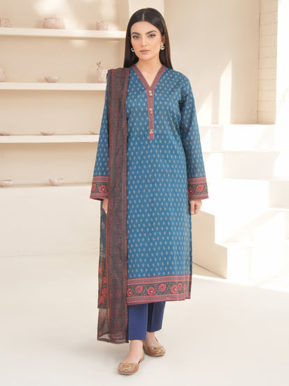 2 Piece Lawn Suit-Printed (Unstitched)