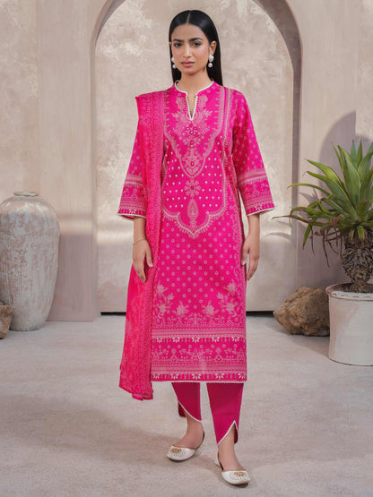 2 Piece Lawn Suit-Printed (Unstitched)