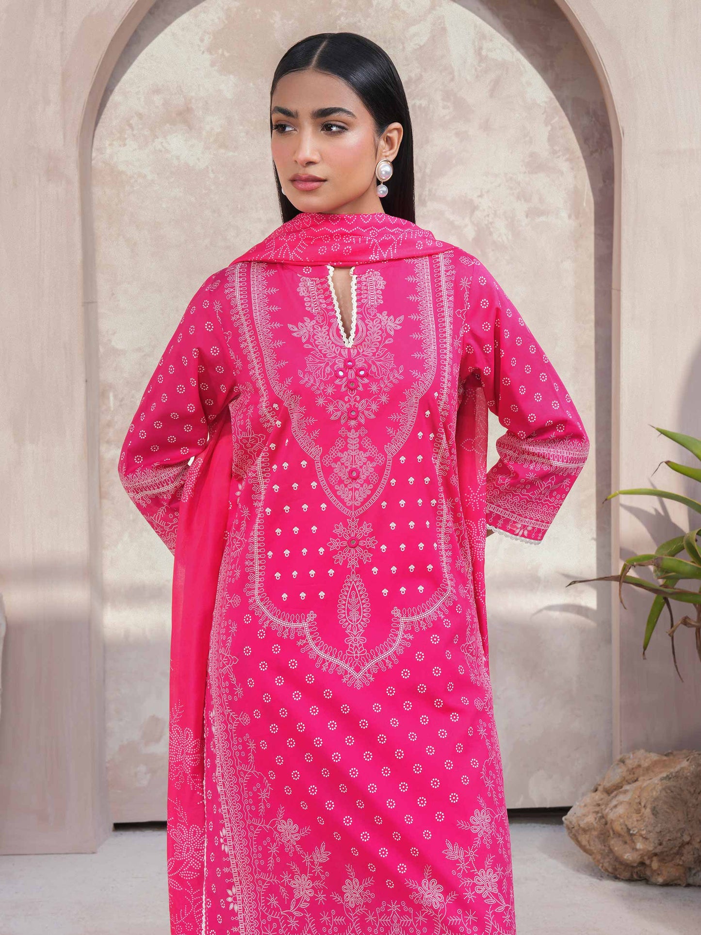 2 Piece Lawn Suit-Printed (Unstitched)