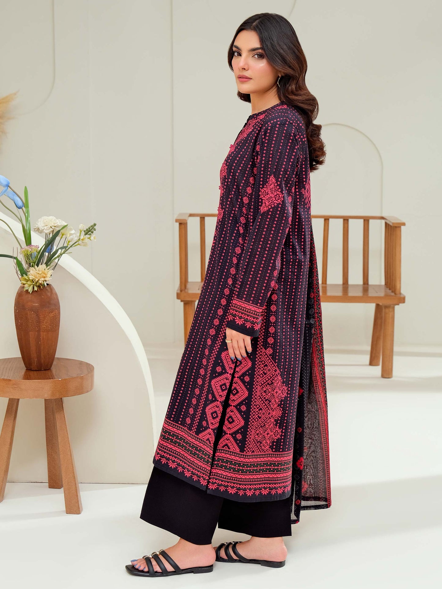 2 Piece Lawn Suit-Printed (Unstitched)