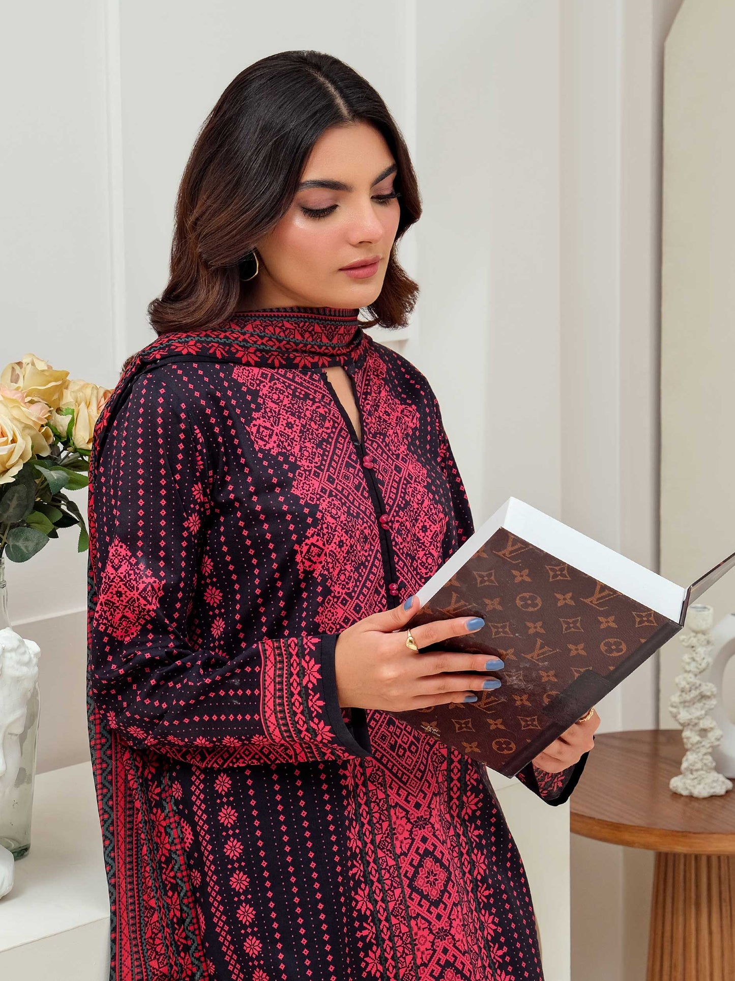 2 Piece Lawn Suit-Printed (Unstitched)