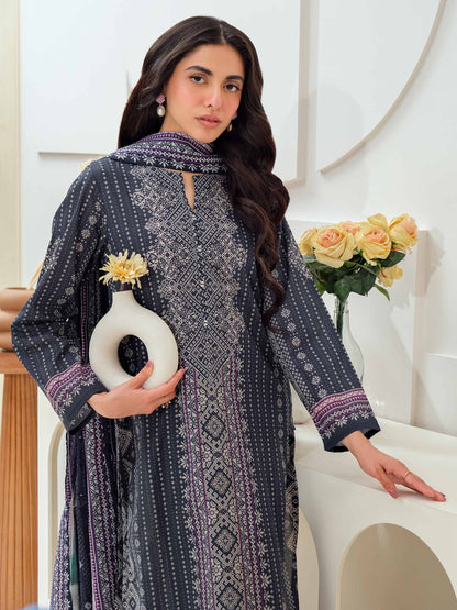 2 Piece Lawn Suit-Printed (Unstitched)