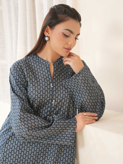 2 Piece Lawn Suit-Printed (Unstitched)
