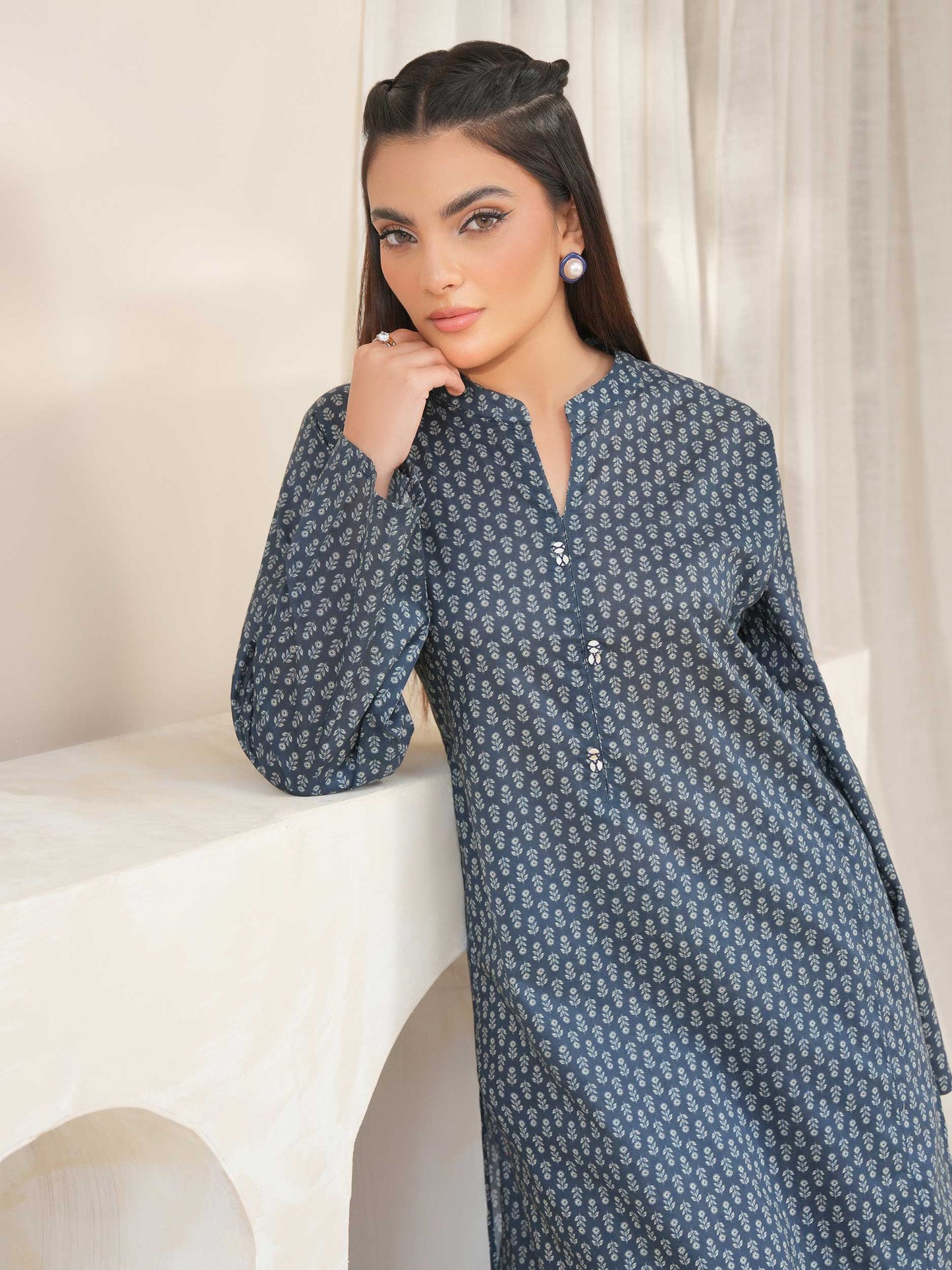 2 Piece Lawn Suit-Printed (Unstitched)