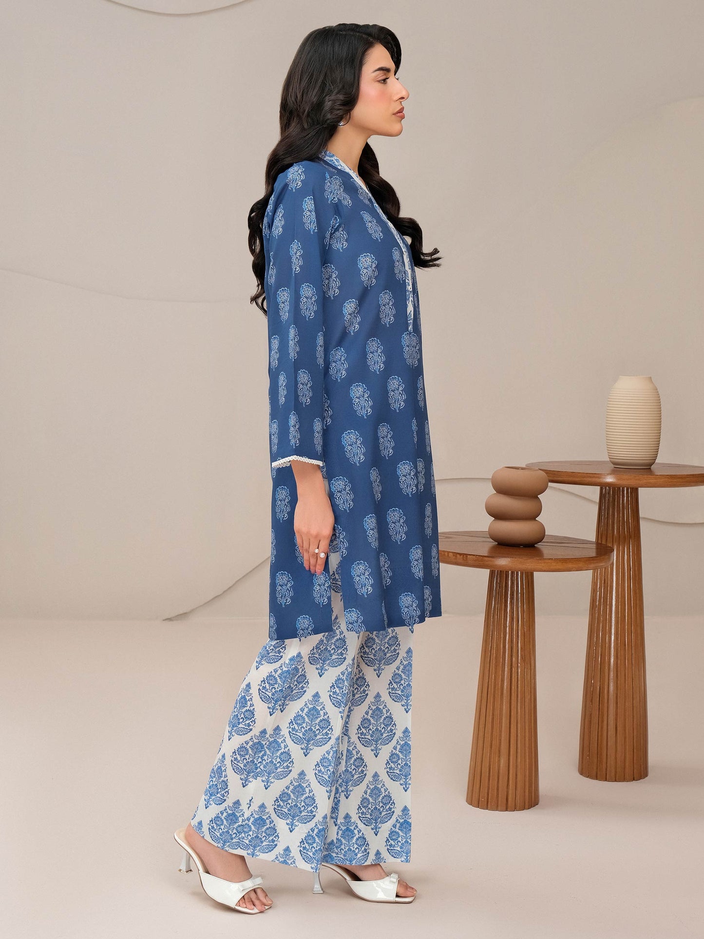 2 Piece Lawn Suit-Printed (Unstitched)