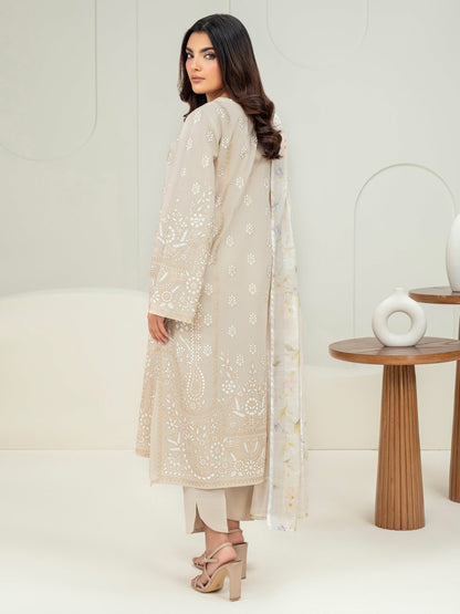 3 Piece Lawn Suit-Paste Print (Unstitched)