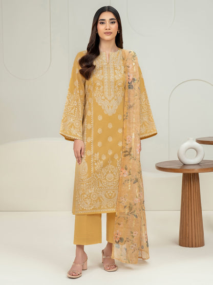 3 Piece Lawn Suit-Paste Print (Unstitched)