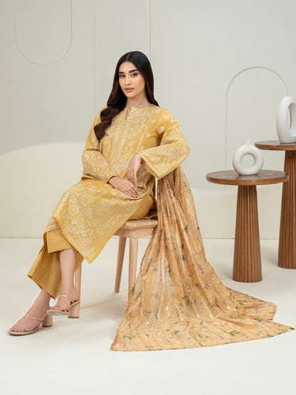 3 Piece Lawn Suit-Paste Print (Unstitched)