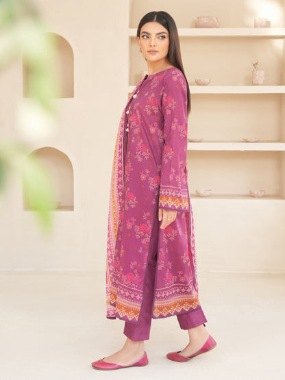 3 Piece Lawn Suit-Printed (Unstitched)
