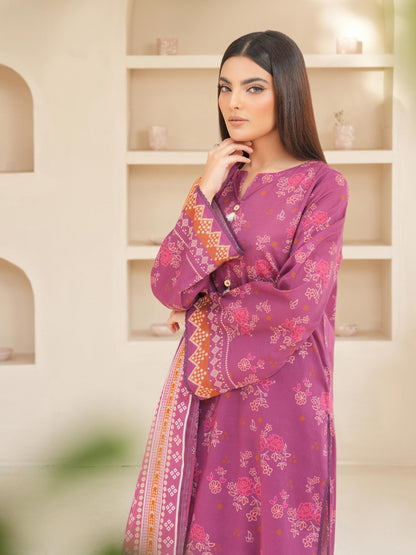 3 Piece Lawn Suit-Printed (Unstitched)