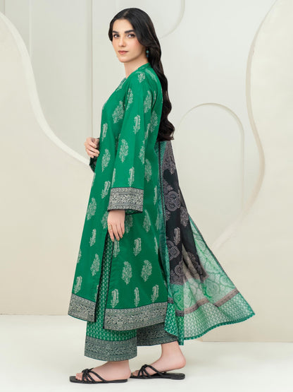 3 Piece Lawn Suit-Paste Print (Unstitched)