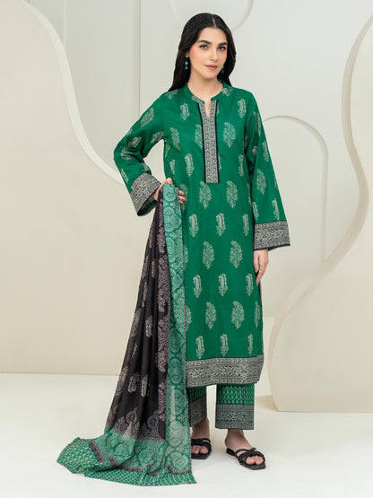 3 Piece Lawn Suit-Paste Print (Unstitched)
