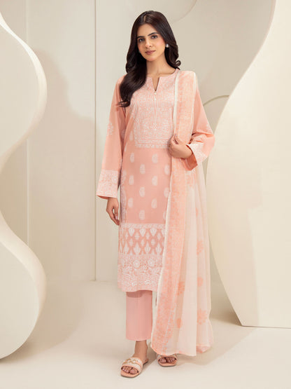 3 Piece Lawn Suit-Paste Print (Unstitched)