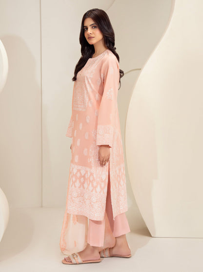 3 Piece Lawn Suit-Paste Print (Unstitched)