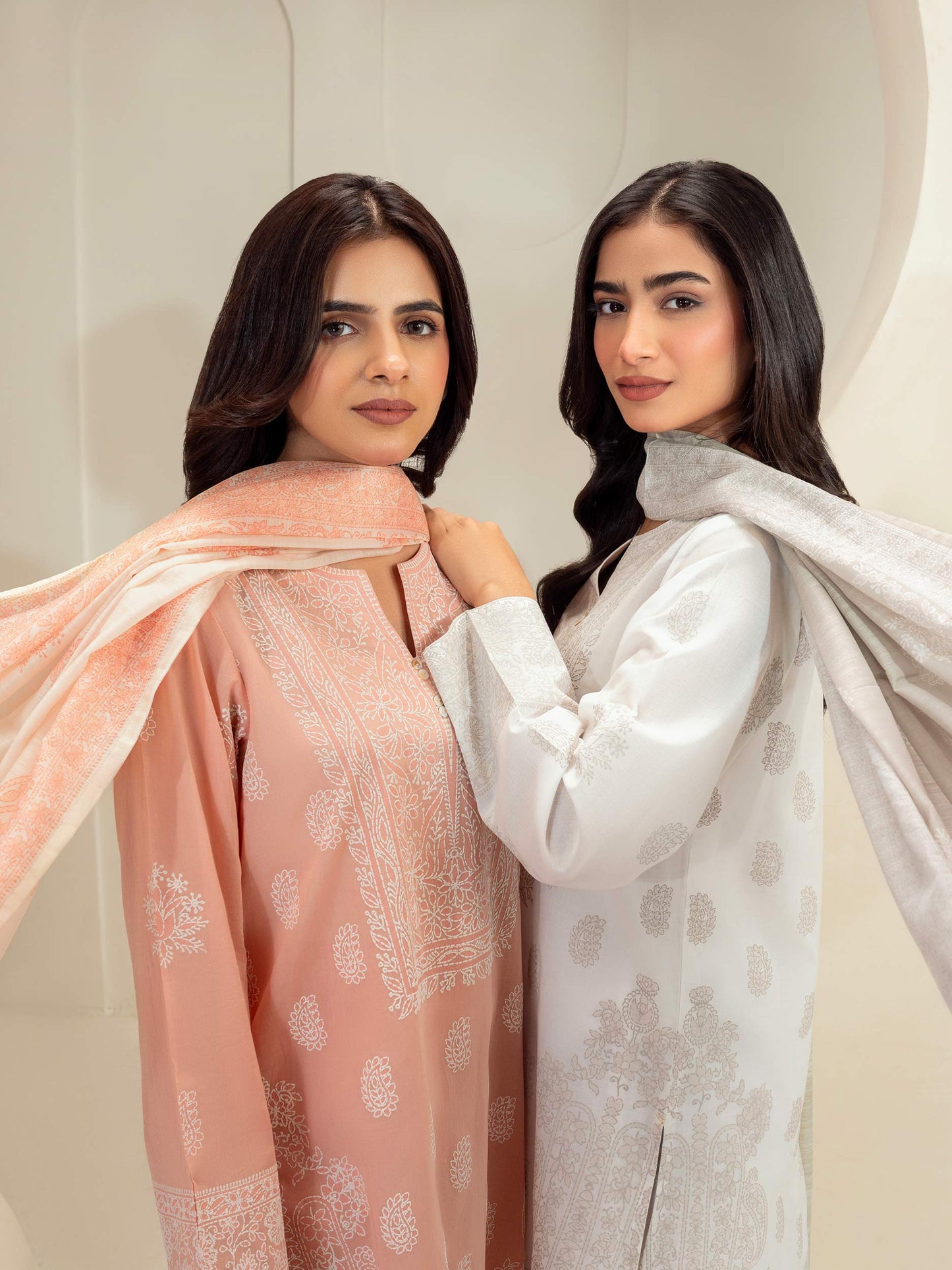 3 Piece Lawn Suit-Paste Print (Unstitched)