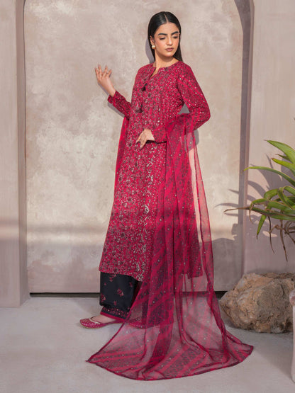 3 Piece Lawn Suit-Printed (Unstitched)