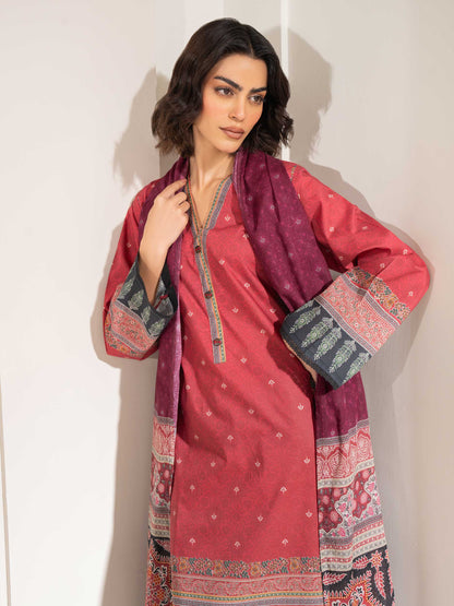 3 Piece Lawn Suit-Printed (Unstitched)