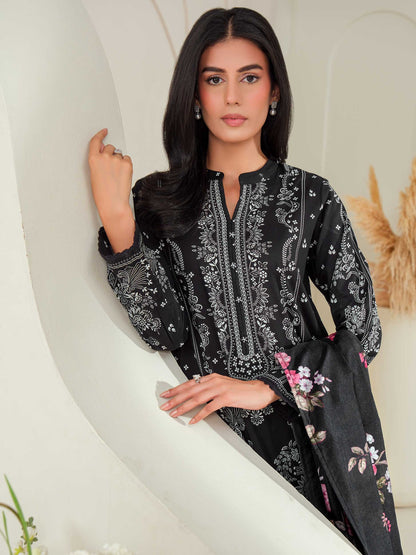 3 Piece Lawn Suit-Printed (Unstitched)