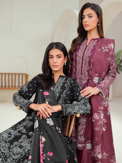 3 Piece Lawn Suit-Printed (Unstitched)