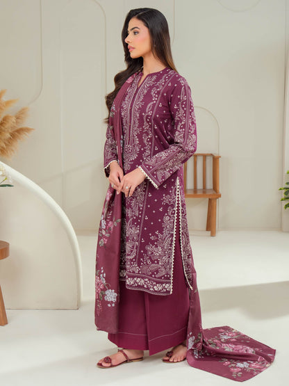 3 Piece Lawn Suit-Printed (Unstitched)