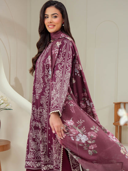 3 Piece Lawn Suit-Printed (Unstitched)