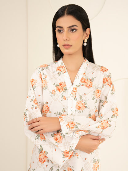 Lawn Shirt-Printed (Unstitched)