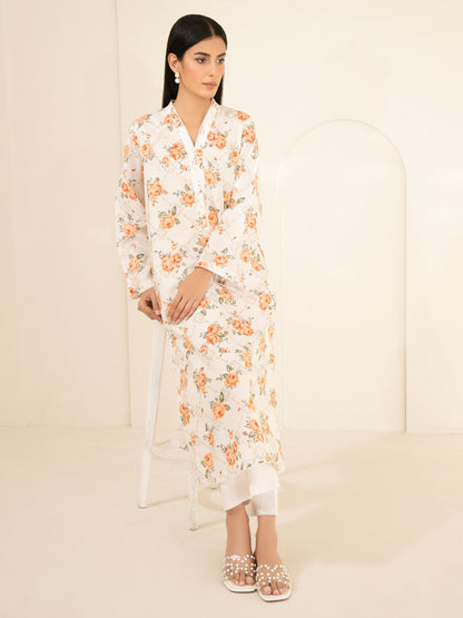 Lawn Shirt-Printed (Unstitched)