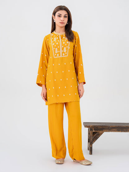 Grip Co-Ord Set-Embroidered (Pret)