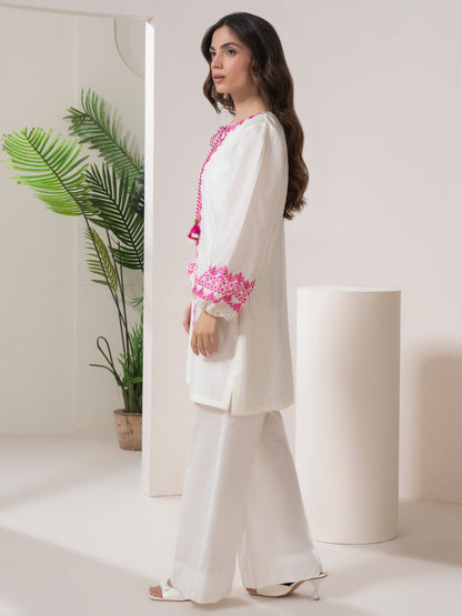 Cambric Embroidered Top (Pret)