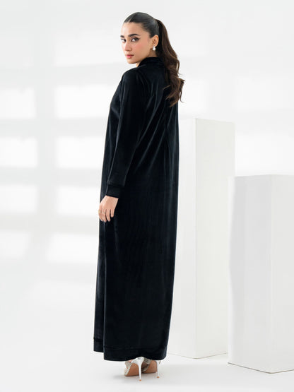 Dyed Velour Dress