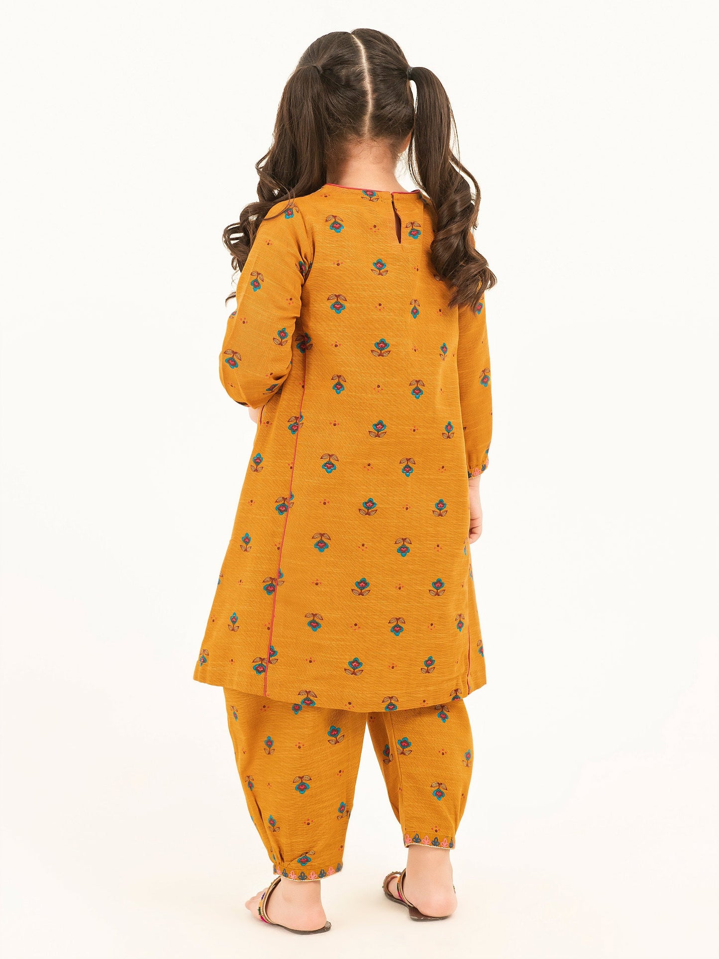 2 Piece Khaddar Suit-Embroidered (Pret)