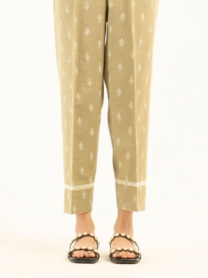 Laced Khaddar Trousers