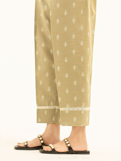 Laced Khaddar Trousers