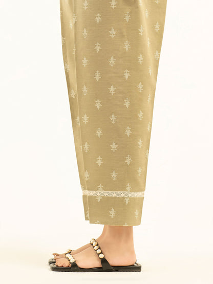Laced Khaddar Trousers