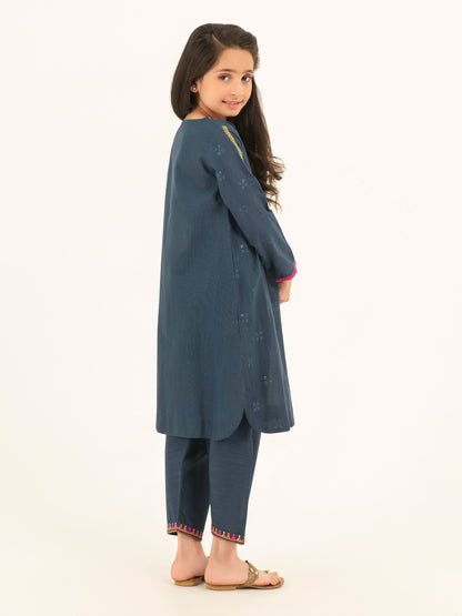 2 Piece Khaddar Suit-Embroidered (Pret)