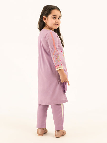 2 Piece Winter Cotton Suit-Embroidered (Pret)